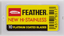 Load image into Gallery viewer, FEATHER Hi Stainless Double Edge Razor Blades 20 Pack