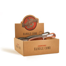 Load image into Gallery viewer, King Brown Pomade | Handle Comb in Tortoise Shell