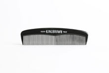 Load image into Gallery viewer, King Brown Pomade | Pocket Comb in Black